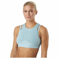 Reebok S Layered Bra Top Seagry Blå Hot