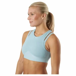 Reebok S Layered Bra Top Seagry Blå Hot
