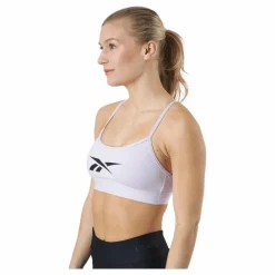 Reebok S Lux Skinny Strap Bra Quaglw Vit Hot