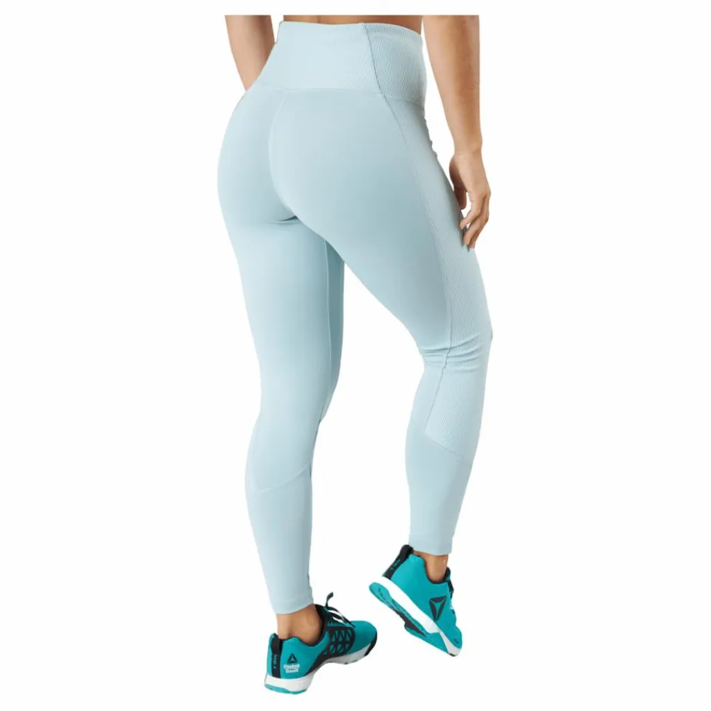 Reebok S Rib Hr Tight Seagry turkos Sale
