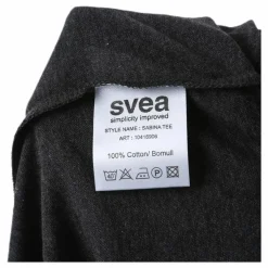Svea Sabina Tee Grey Grå New