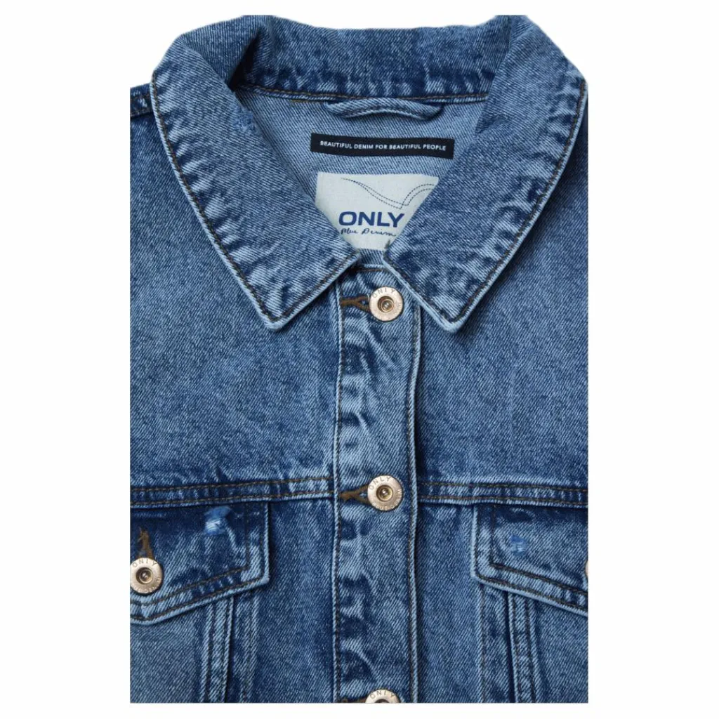 Safe Life Ls Oversze Jcket Blue*Only Discount