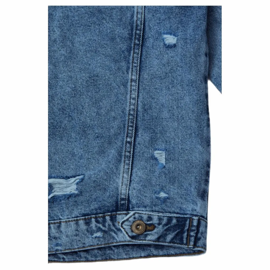 Safe Life Ls Oversze Jcket Blue*Only Discount