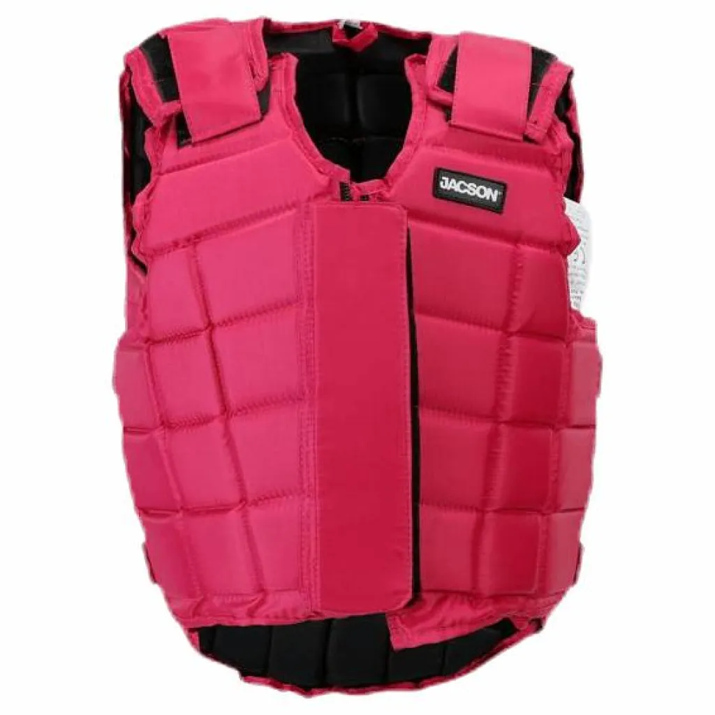 Jacson Safety Vest Junior Pink Rosa Outlet