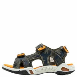 Saimen Blinking Sandal Orange/Green*Leaf Best