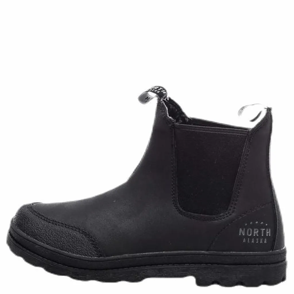 North Saint John Fleece Lined Chelsea Black Svart