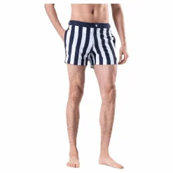 Björn Borg Saint Swim Shorts Blue/White Blå och Vit Clearance