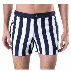 Björn Borg Saint Swim Shorts Blue/White Blå och Vit Clearance