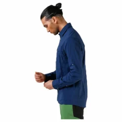 Haglöfs Salo LS Shirt Blue Blå Sale