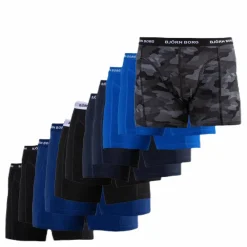 Björn Borg Sammy Solid Shorts 12-Pack Black Svart Outlet