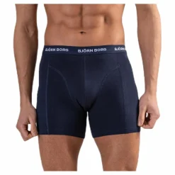 Björn Borg Sammy Solid Shorts 12-Pack Black Svart Outlet