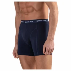 Björn Borg Sammy Solid Shorts 12-Pack Black Svart Outlet