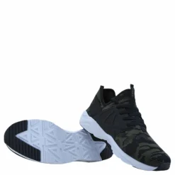Kappa San Diego Sneakers Black/Green Svart och Grön Hot