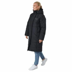 Didriksons Sandra Wns Parka Black Svart Online