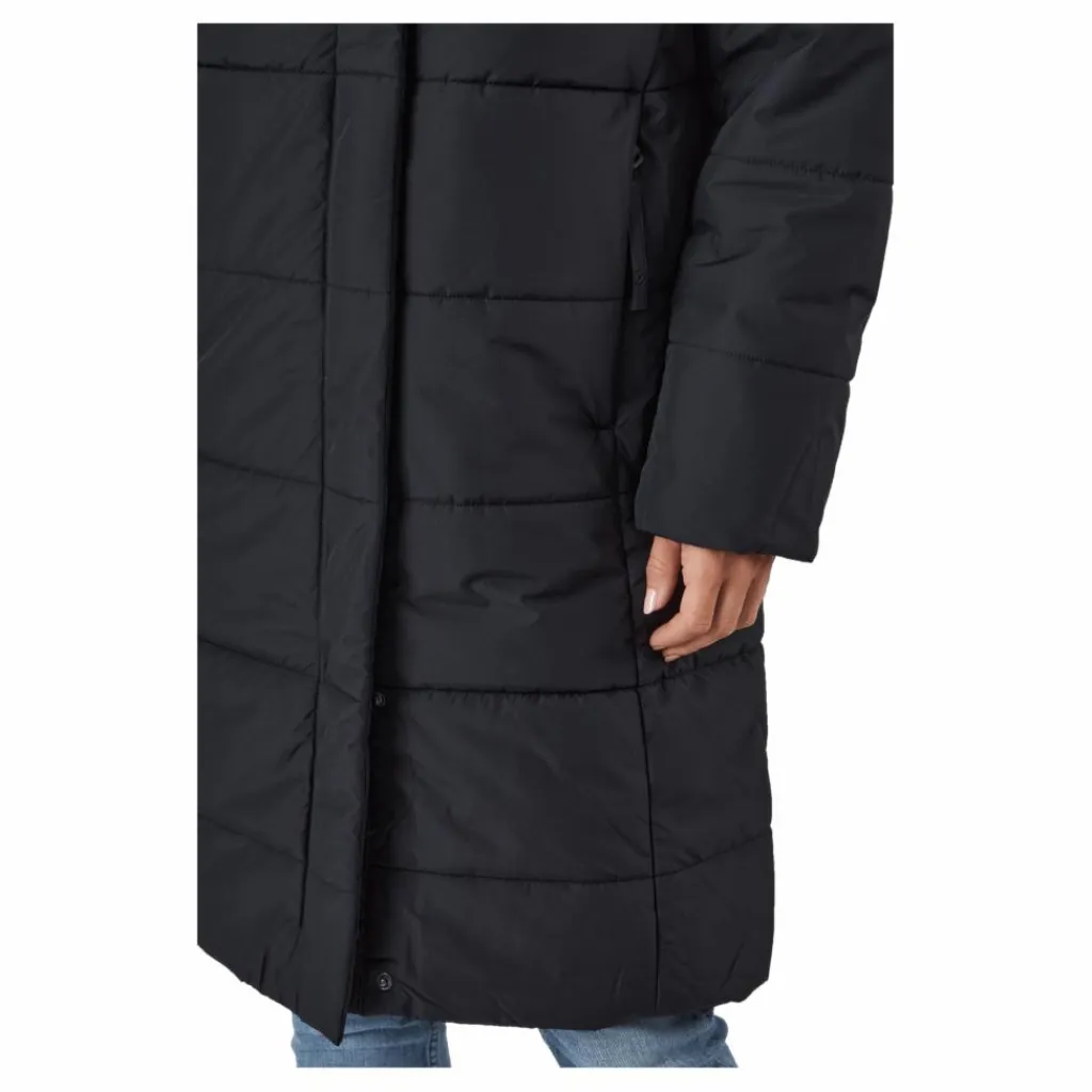 Didriksons Sandra Wns Parka Black Svart Online
