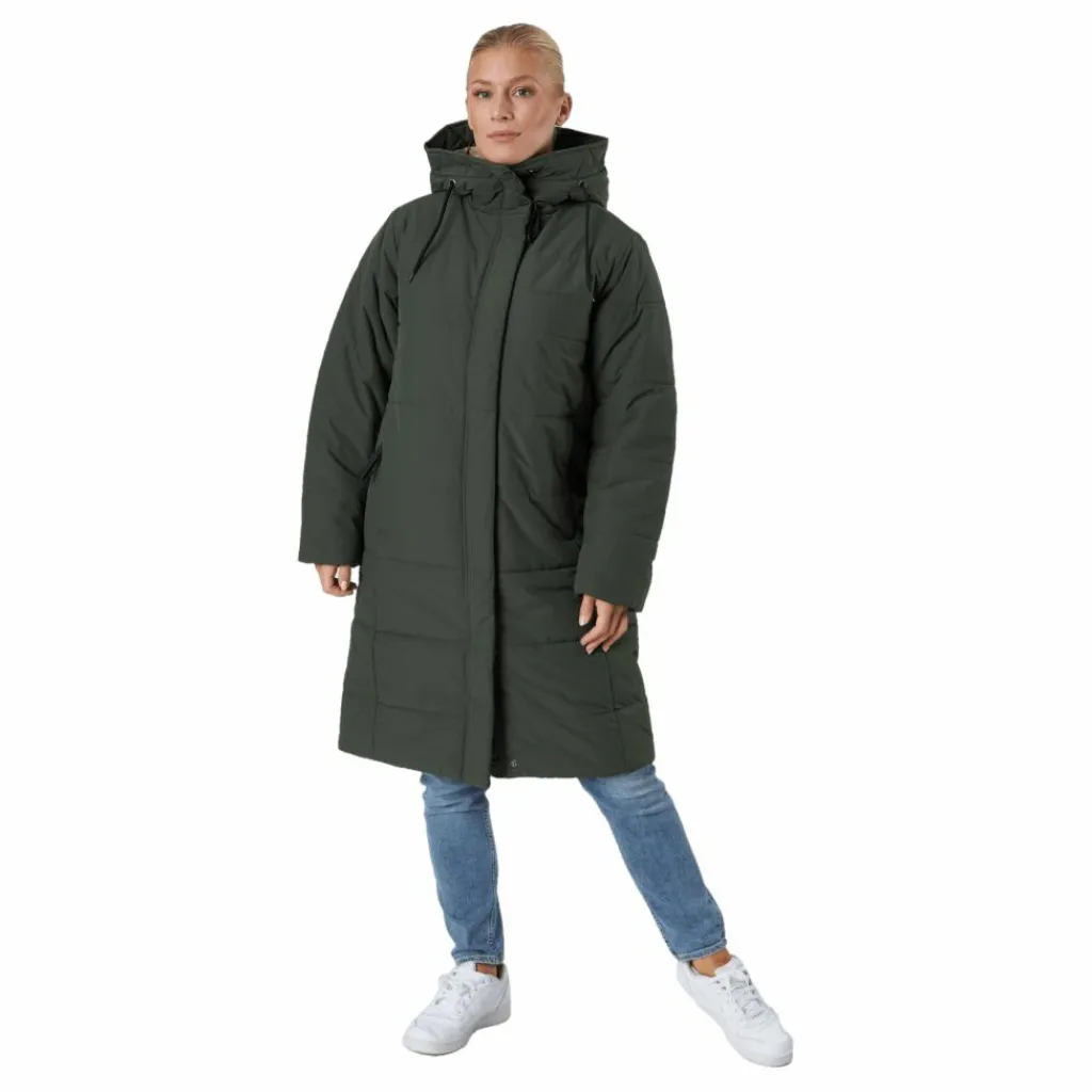 Sandra Wns Parka Green*Didriksons Hot