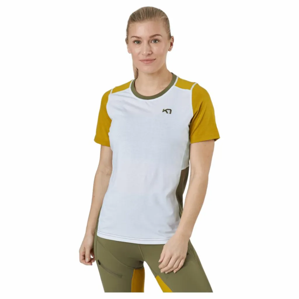 Kari Traa Sanne Hiking Tee Bwhite Vit New