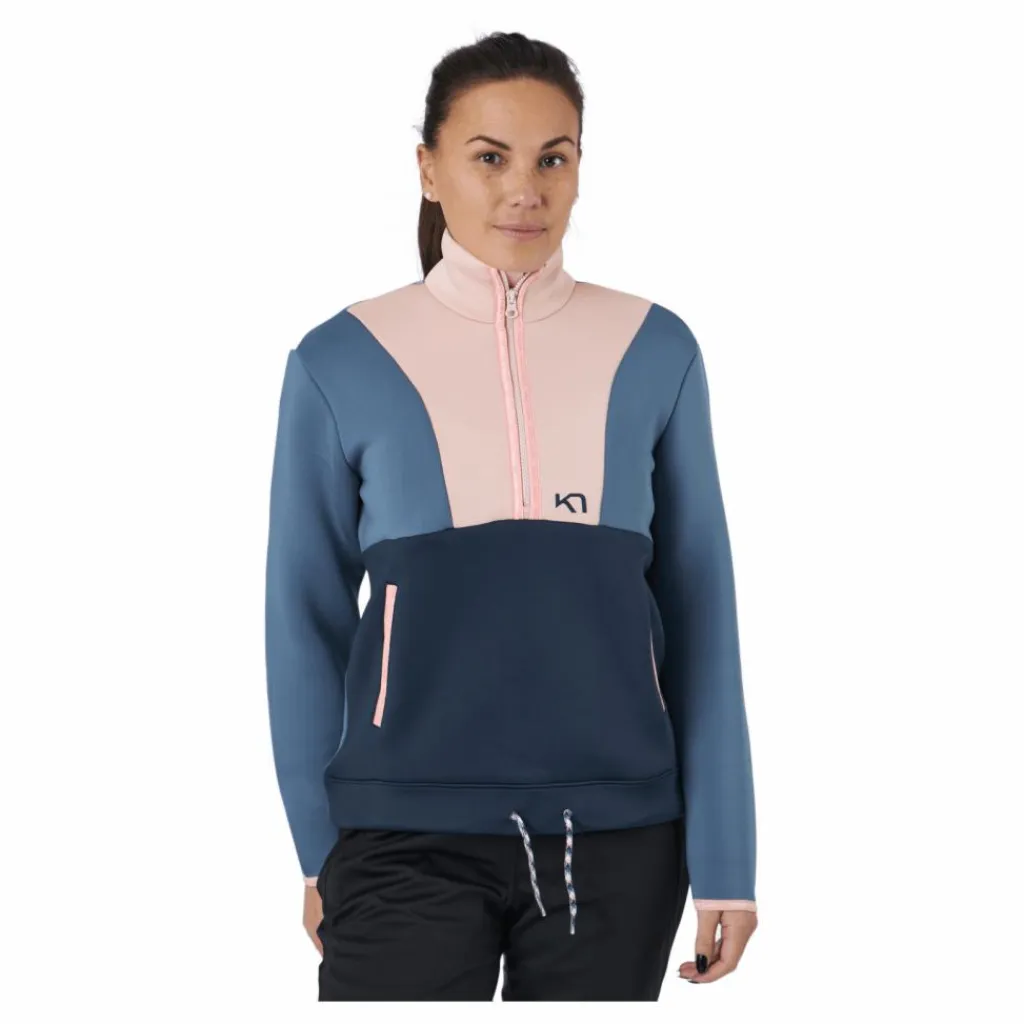 Kari Traa Sanne Long Sleeve Sail Blå New