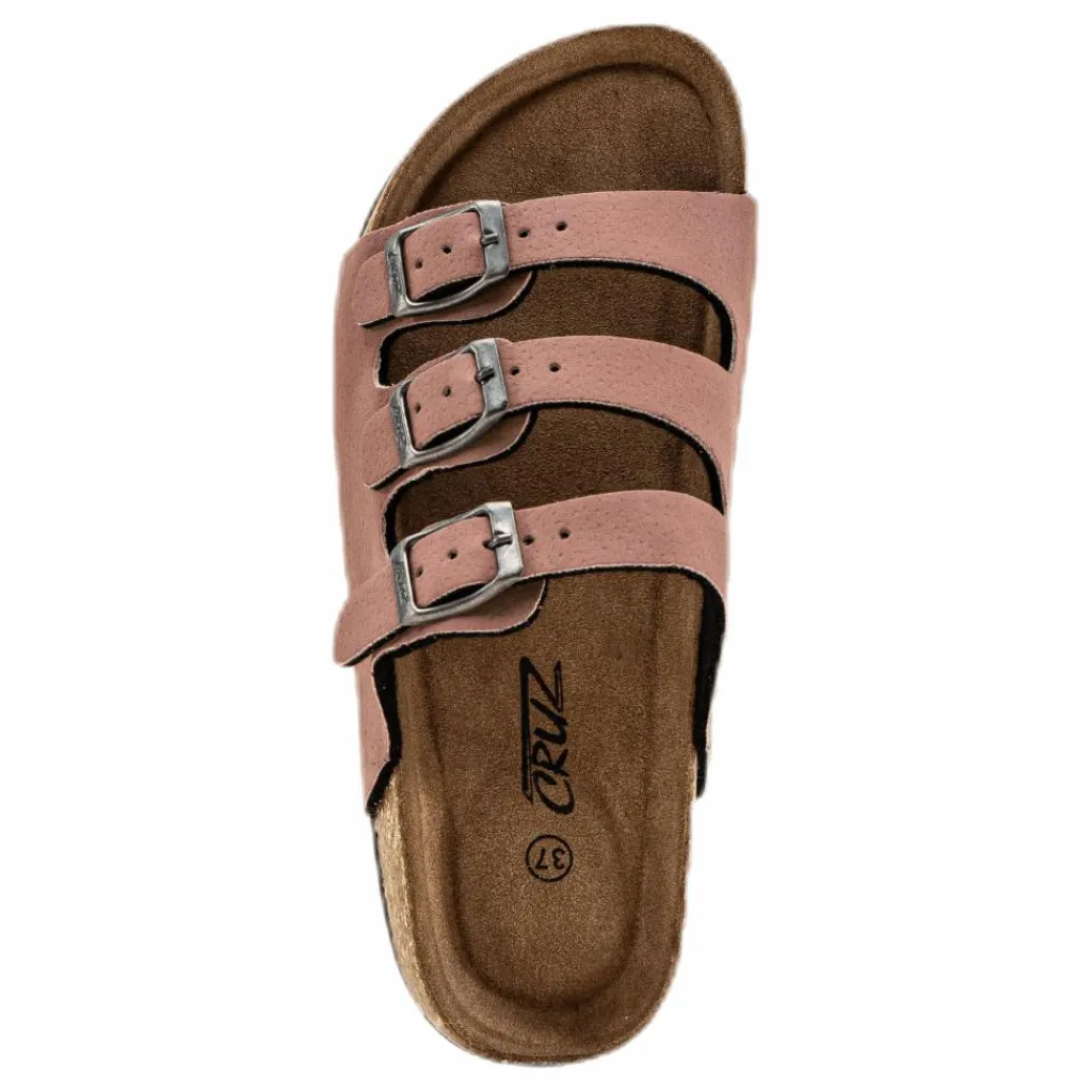 Cruz Santa Cork Sandals Pink Rosa Hot