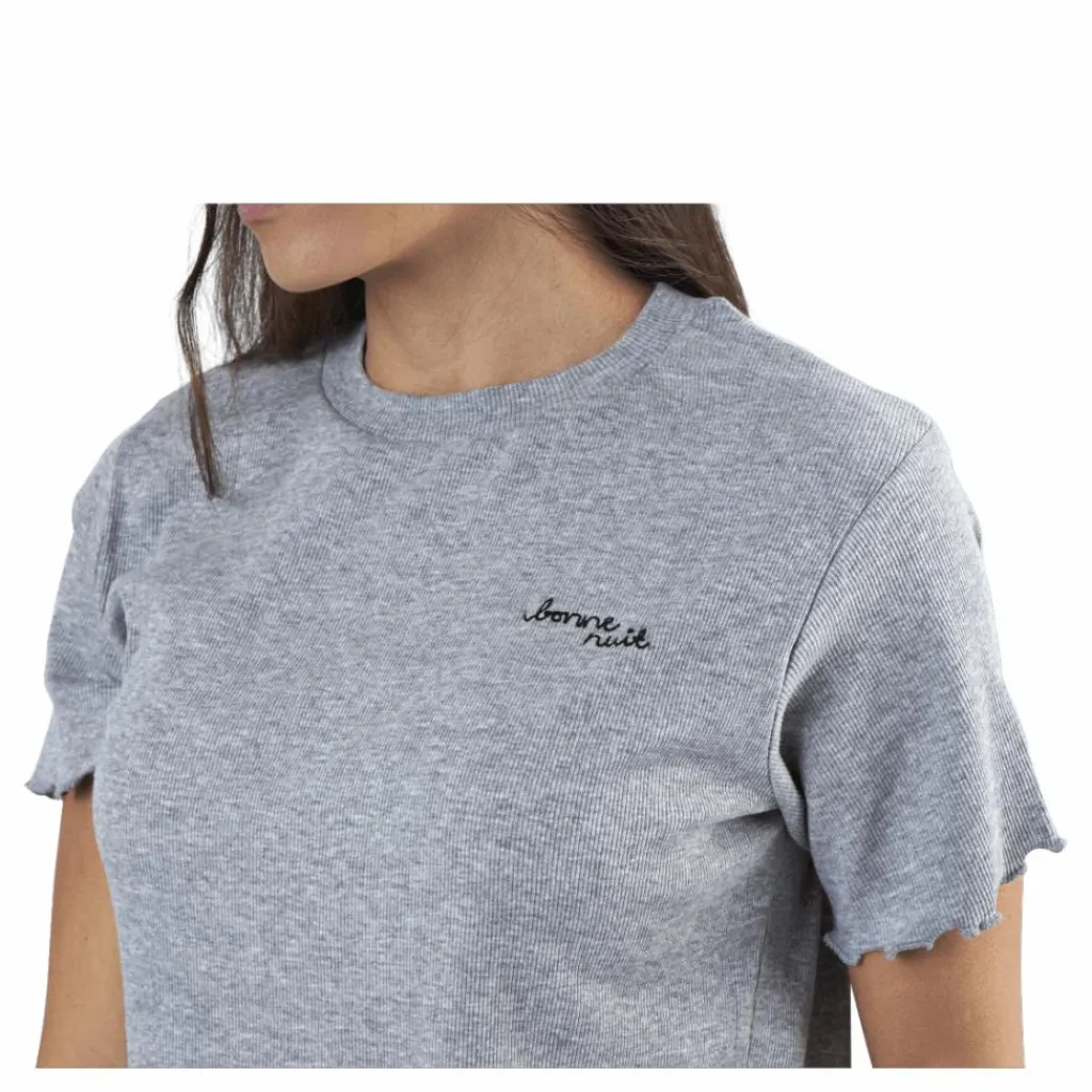 Sara Rib Pyjama Set Grey*NOUN Sale