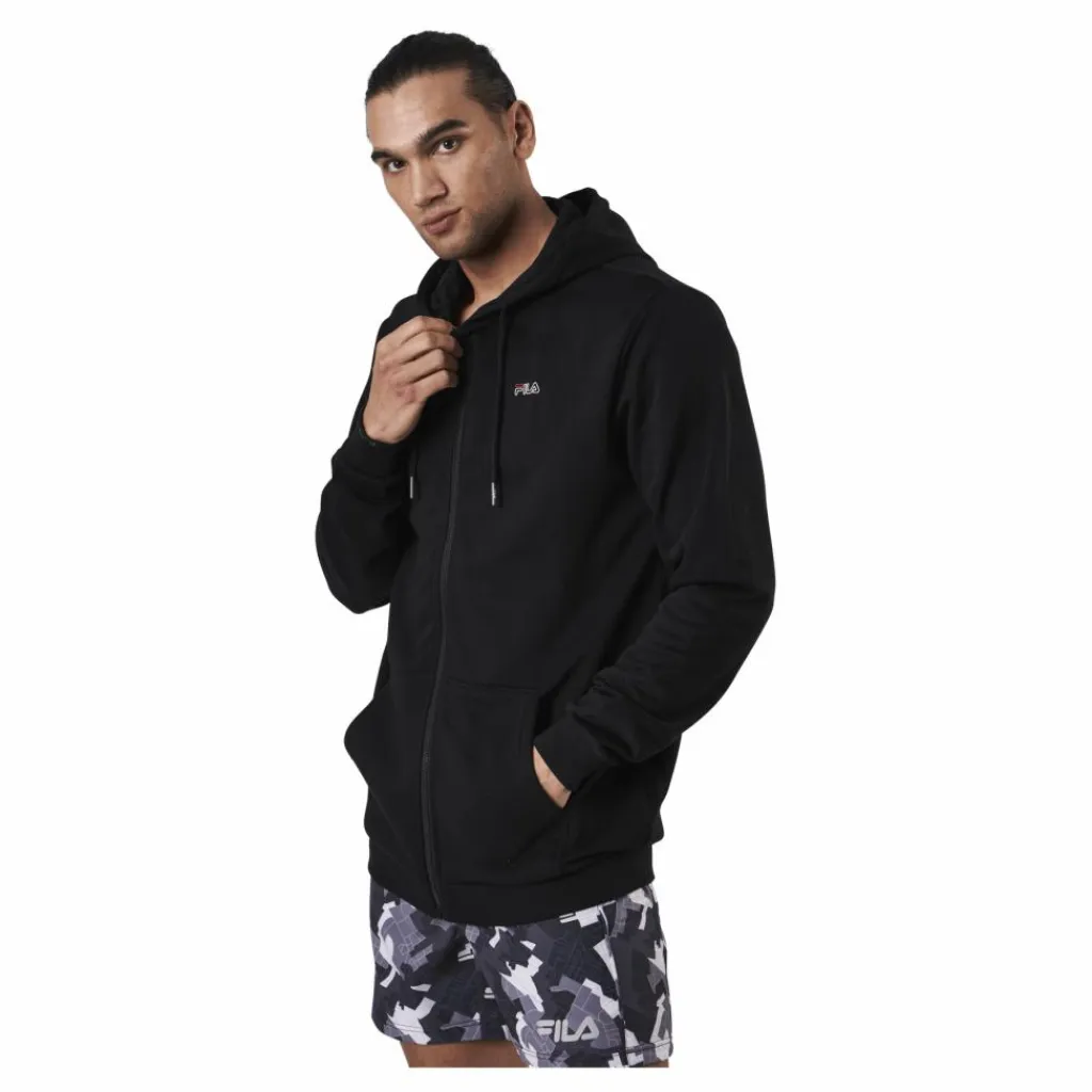 Fila Sasha Hooded Jacket Black Svart Online
