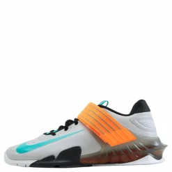 Savaleos Weightlifting Shoe Grey Fog/clear Emerald-dk Smok*Nike New