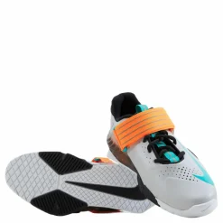 Savaleos Weightlifting Shoe Grey Fog/clear Emerald-dk Smok*Nike New