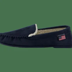 St Vincent Polo Club Scott Slipper Navy Blue Hot