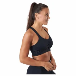 ICANIWILL Scrunch Sports Bra Black Svart Sale