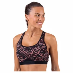 Casall Sculpture Sports Bra Black/Red Svart och Röd Discount