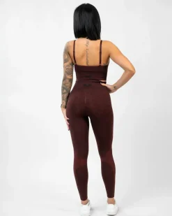 Gavelo Seamless Booster Melange Tight Ruby Red New