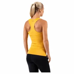 Casall Seamless Chevron Racerback Yellow Guld och Gul Sale