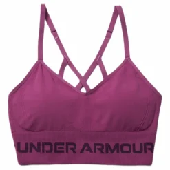 Seamless Low Long Bra Pink*Under Armour Hot