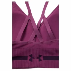 Seamless Low Long Bra Pink*Under Armour Hot