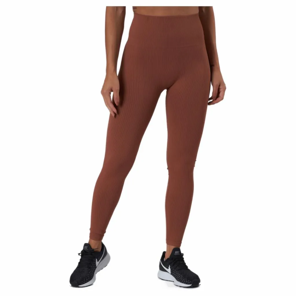 Seamless Rib Tights Copper Brown*Röhnisch Best