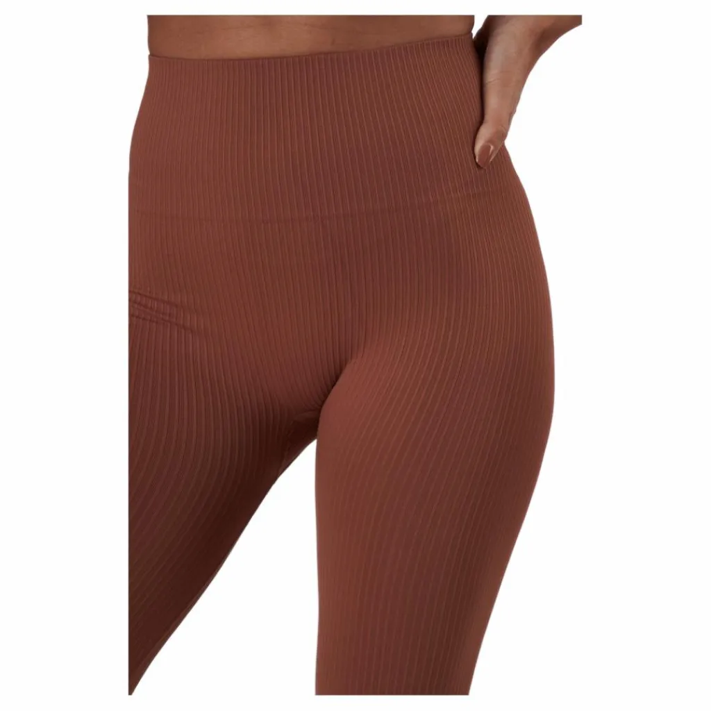 Seamless Rib Tights Copper Brown*Röhnisch Best