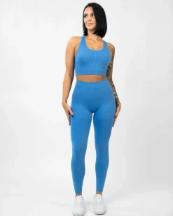 Seamless Signature Gaia Tights Lake*Gavelo Outlet