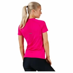 ASICS Seamless SS Texture Pink Rosa