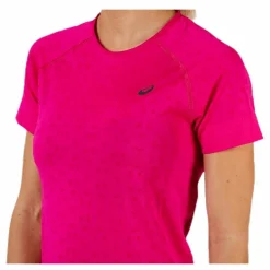 ASICS Seamless SS Texture Pink Rosa