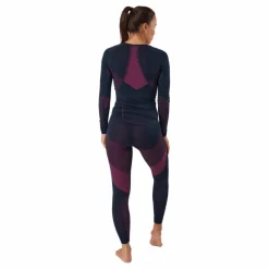 Odlo Set Long Fundamentals Performa Dark Sapphire - Beetroot Purpl Blå Sale