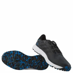 S2G BOA Wide Spikeless Golf Shoes Core Black / Core Black / Grey Six*adidas Hot