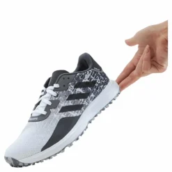 adidas S2G Spikeless Golf Shoes Cloud White / Grey Four / Grey Six Flerfärgad