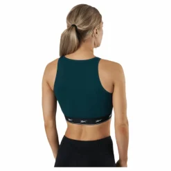 Reebok Sh Beyond The Sweat Crop Green Blå Outlet