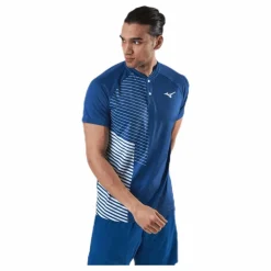 Mizuno Shadow Polo Blue Blå Online