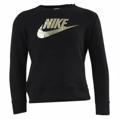 Nike Shine Crew Junior Black Svart Best