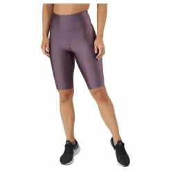 Shiny Biker Tights Black Plum*Röhnisch