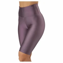Shiny Biker Tights Black Plum*Röhnisch