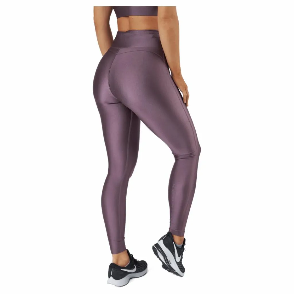 Röhnisch Shiny Tights Black Plum Lila