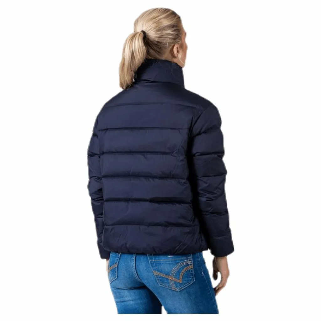 Svea Short Light Weight Jacket Blue Blå Best