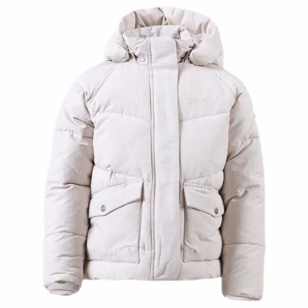 Svea Short Padded Junior Jacket White Vit New